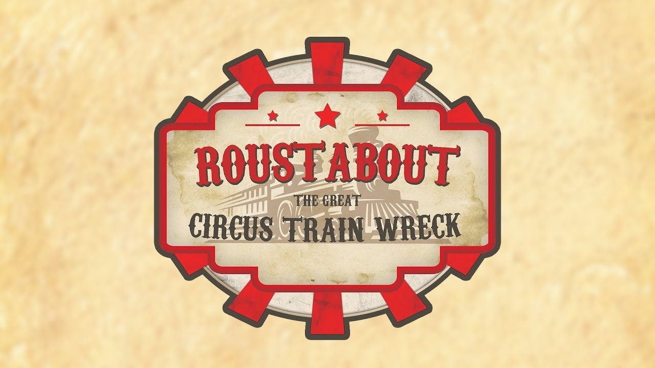 title card for UW Fox Theatre's production of Roustabout